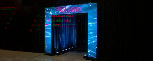 LED Arch Welcome